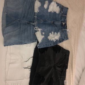 Hollister Denim Skirts
